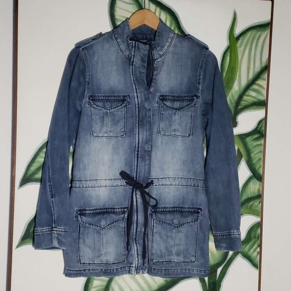 Liverpool Jeans Company Women's Denim Utility Jacket,  Size S - Picture 4 of 16